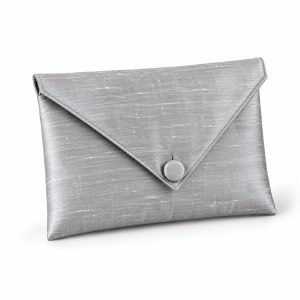 Luxury faux silk wedding invitation envelope handmade in Thailand