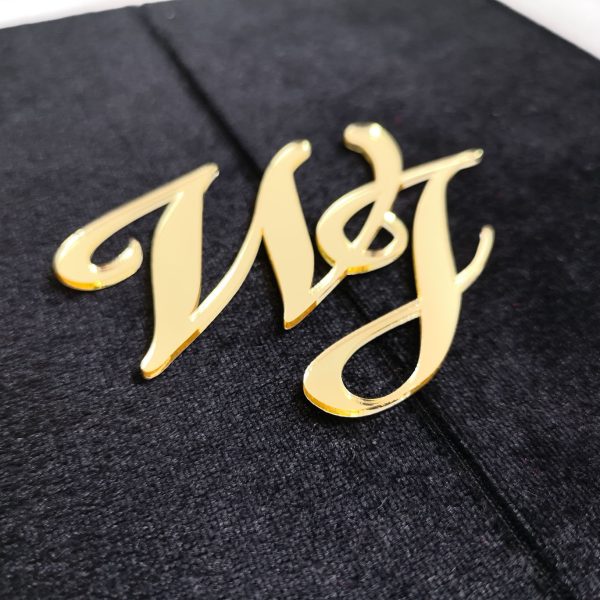 Acrylic monogram