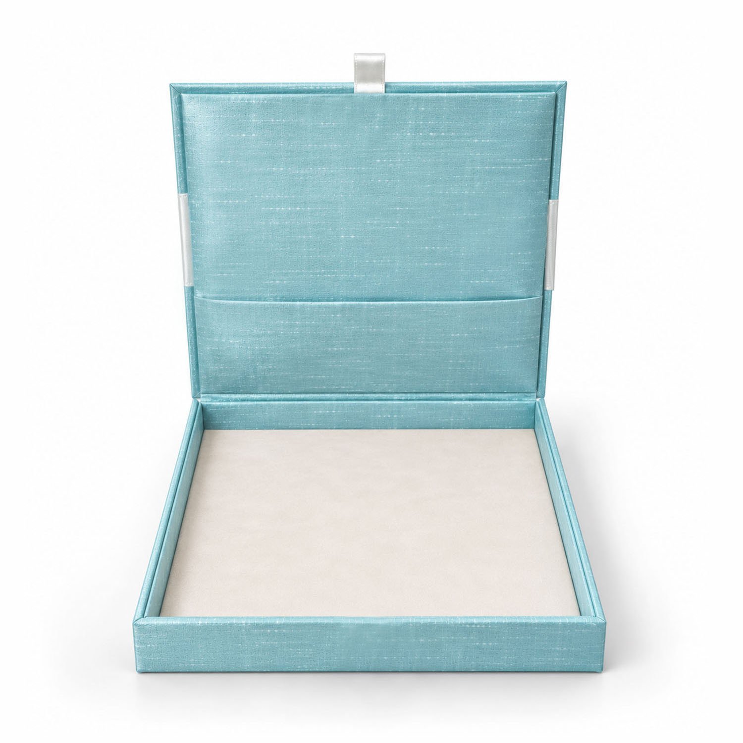 Inside of beach wedding invitation box