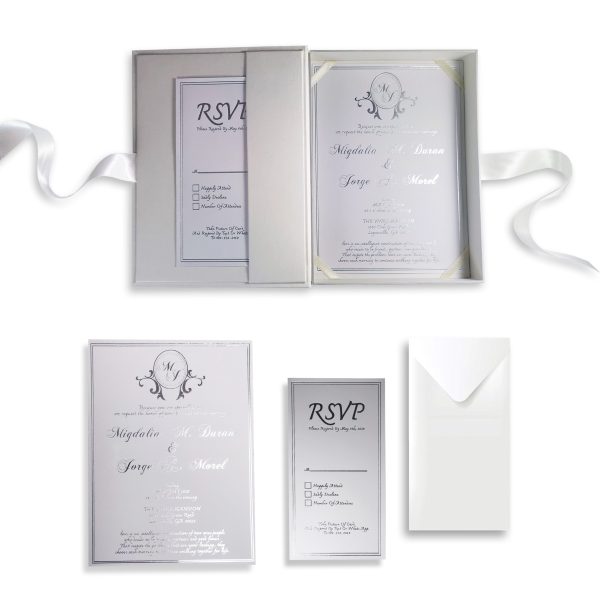 Box for wedding invitation suits