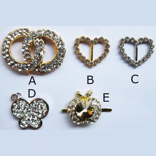 Crystal buckle collection