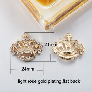 golden crown brooches