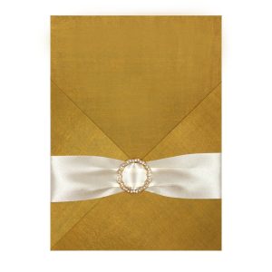 silk invitation card