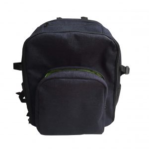 Navy blue hemp backpack