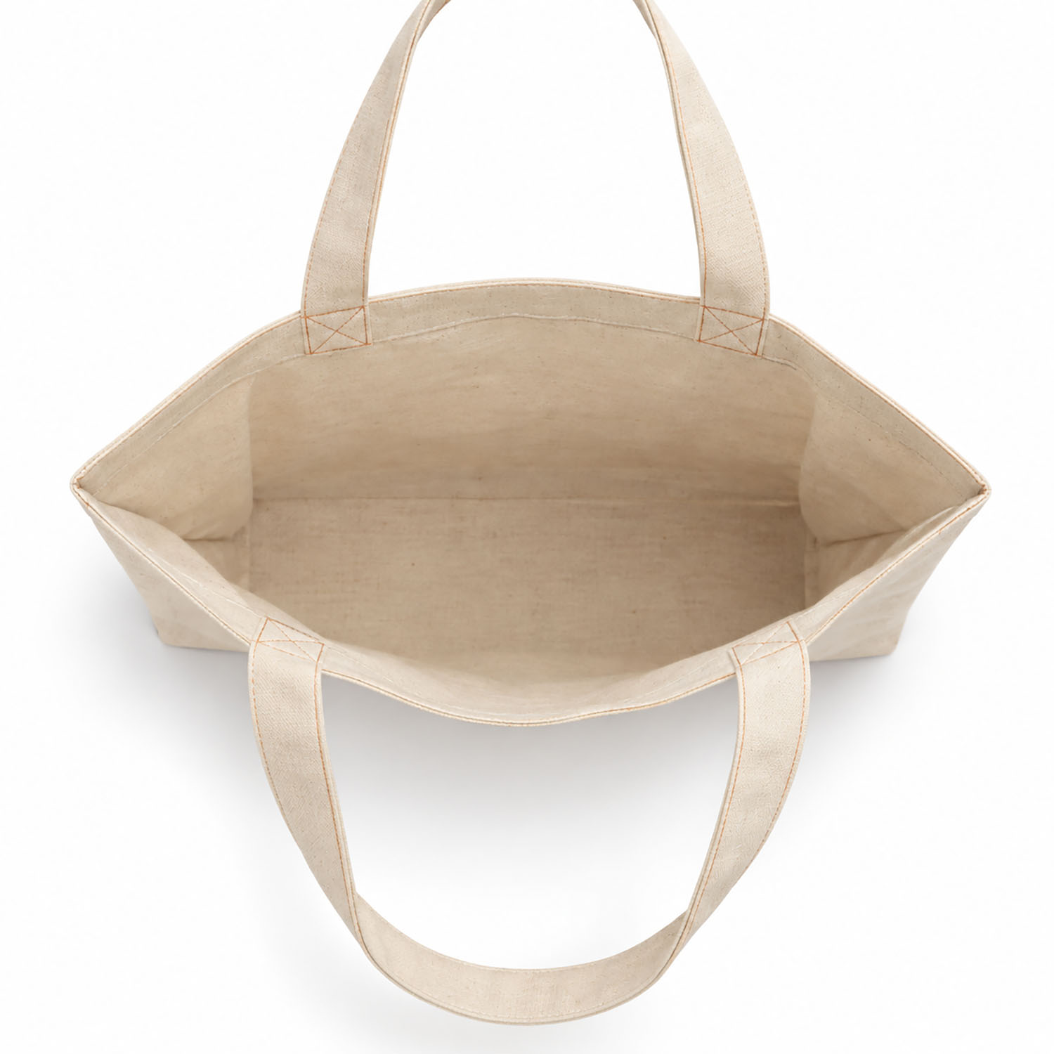 interior look cotton tote bag
