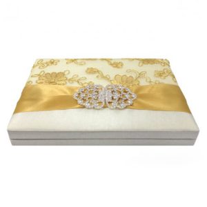 Lace wedding card box