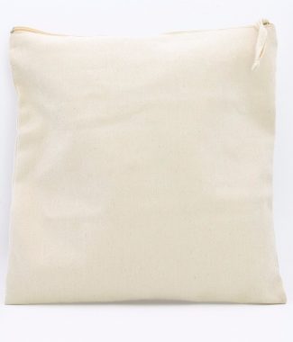 Plain Nature Cotton Canvas Clutch handbags,Large Off White Clutch