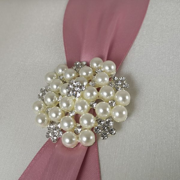 wedding pearl brooch