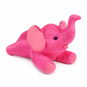 Pink silk elephant from Thailand
