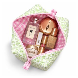 quilted cotton cosmetic bag Thailand