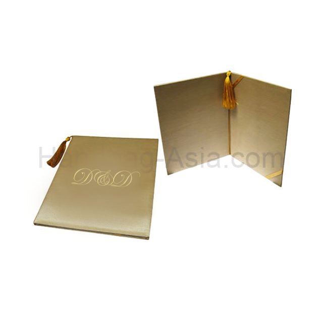 Silk monogram graduation & certificate holder