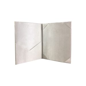 high-end silk pocket folder