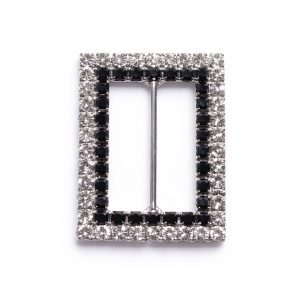 Rectangle rhinestone buckle from Thailand
