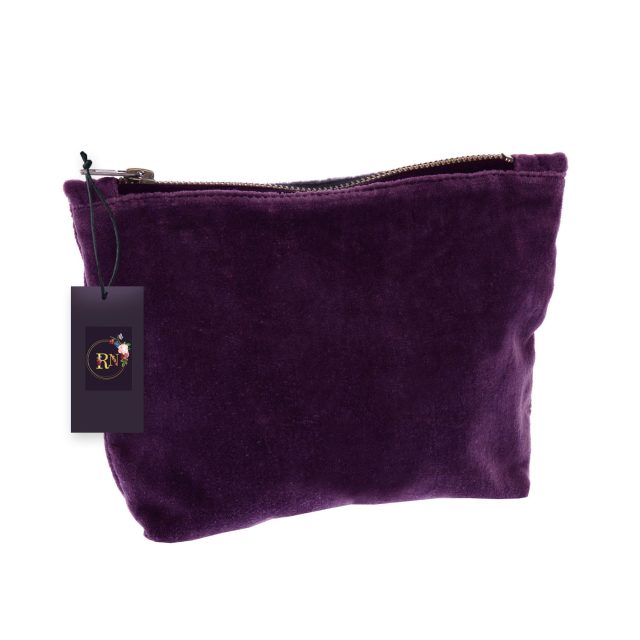 velvet cosmetic bag