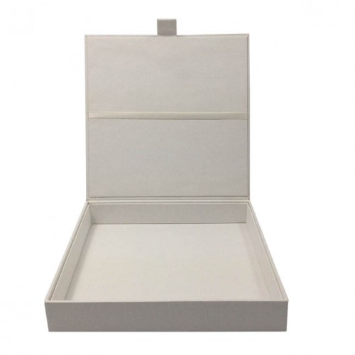 White invitation box