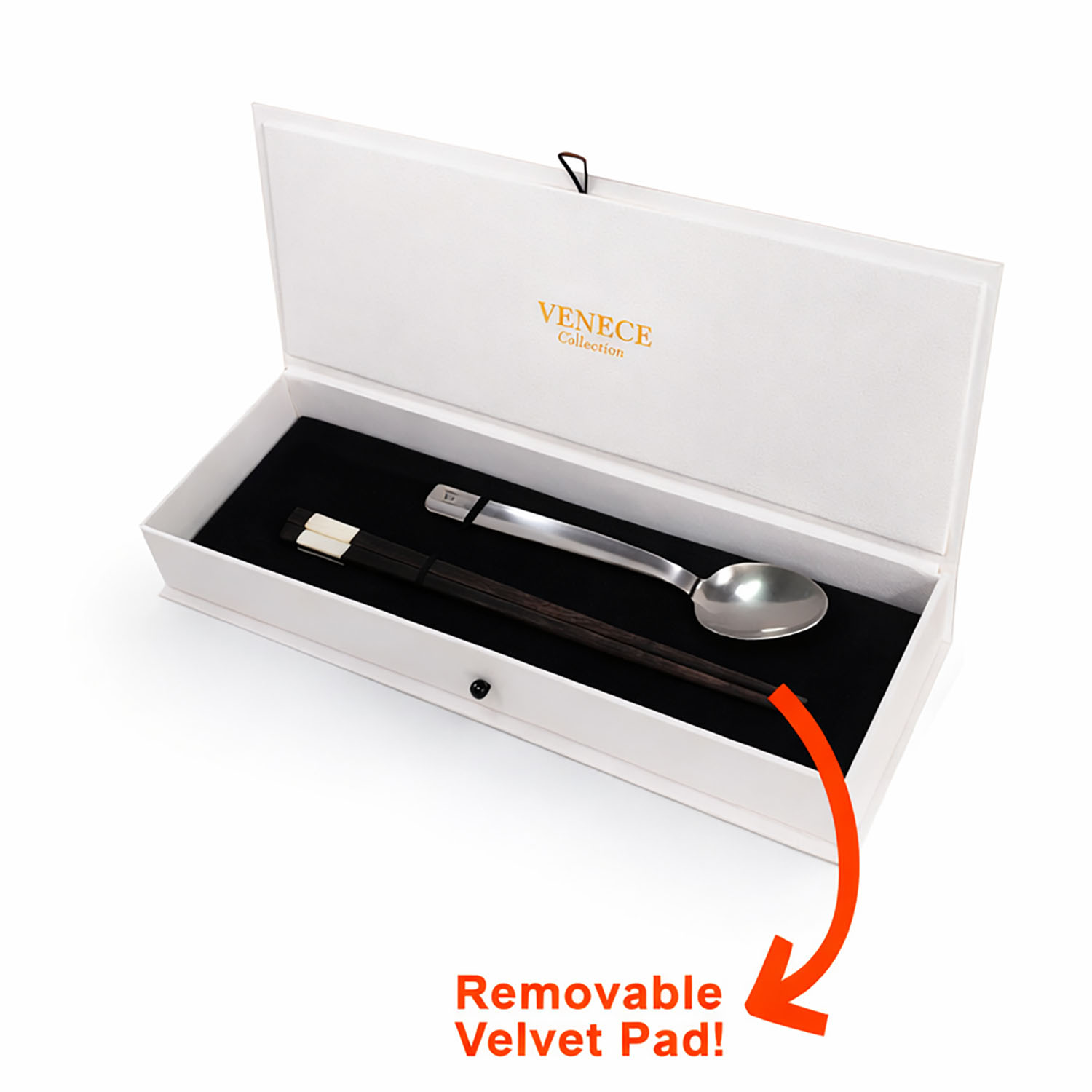 Luxury Cardboard Packaging Box for Spoon & Chopsticks