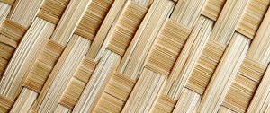 Woven bamboo