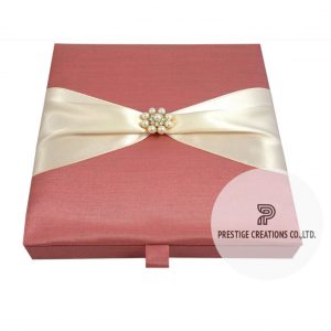 pearl wedding box for invitations