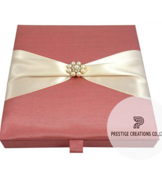 pearl wedding box for invitations