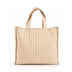 Classic Quilted Cotton Tote Bag