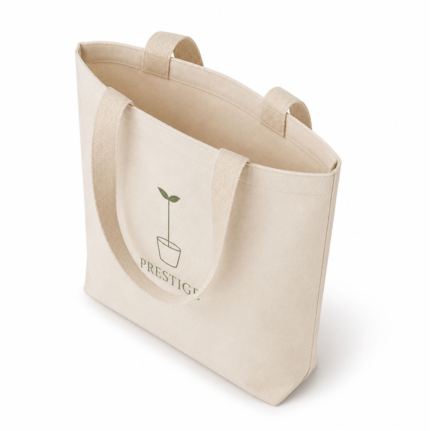 Custom printed canvas grocery bag
