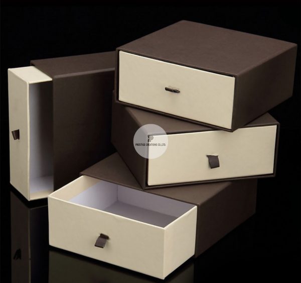 handmade drawer paper box for stationary , wedding and office