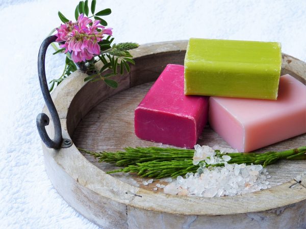 Handmade soap from Thailand