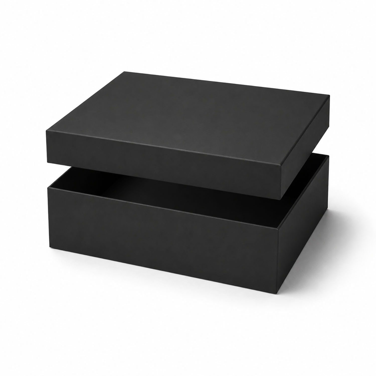 lift lid black rigid box