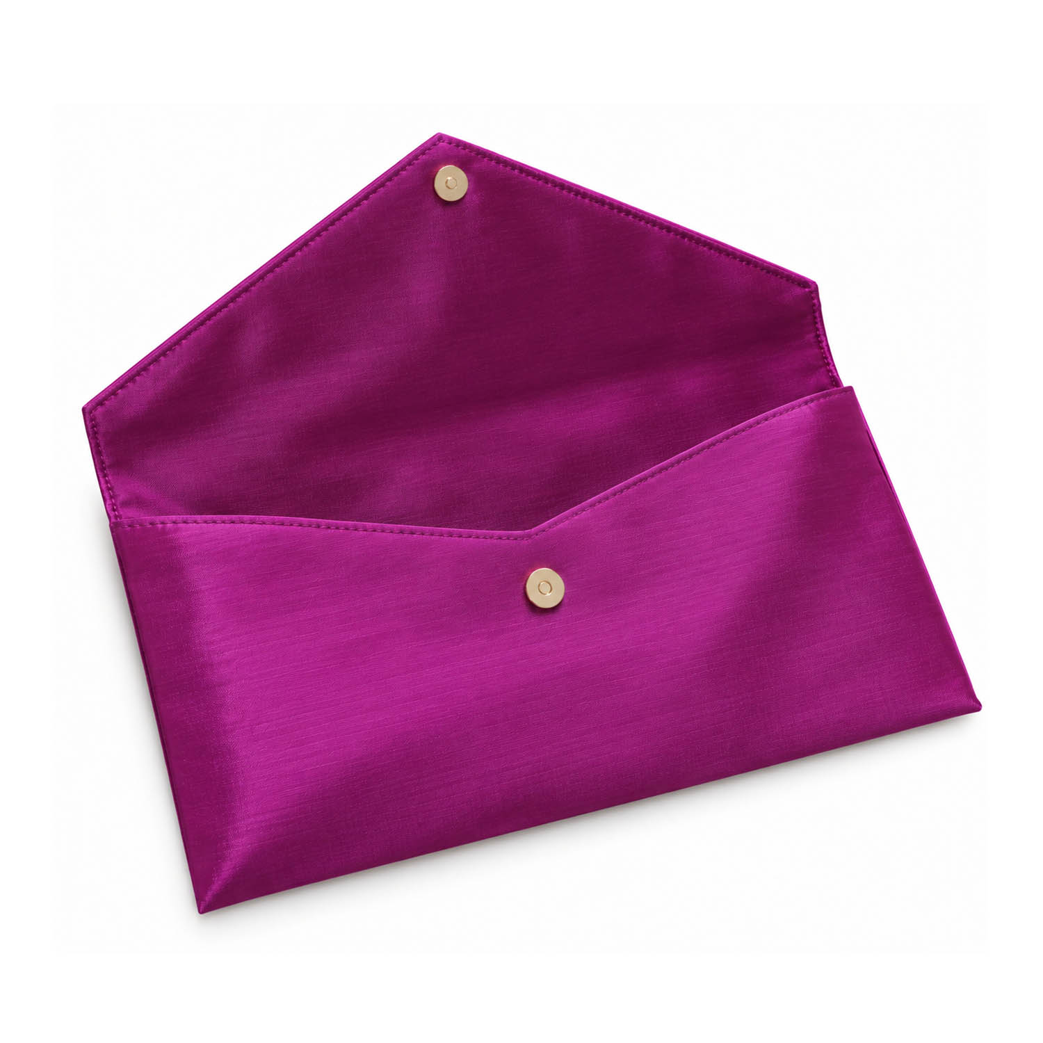 magnet closure of silk envelope