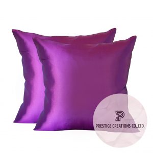 Taffeta silk pillow cover