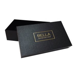 Gold foil stamped packaging box