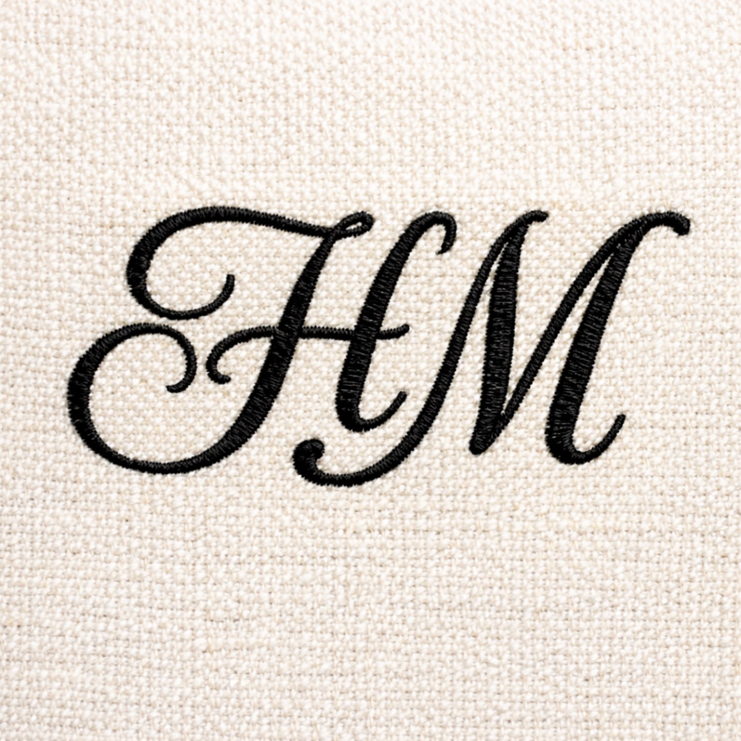 Embroidery on cotton canvas