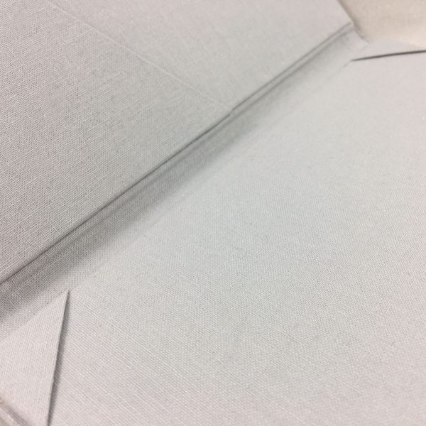 linen folder for invitations