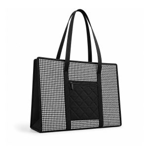 quilted Thai style cotton tote handbag