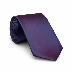 Purple Thai silk necktie