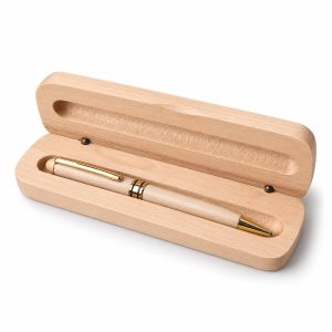 wooden pen in box