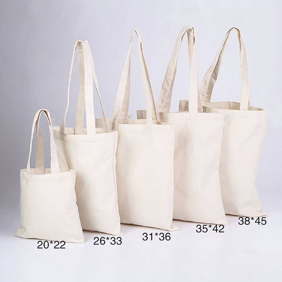 plain cotton tote bags