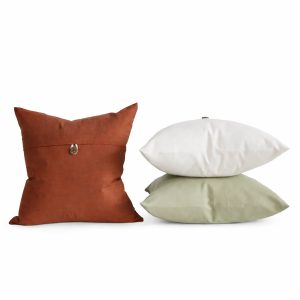 Solid Color Linen Cushions Made in Thailand