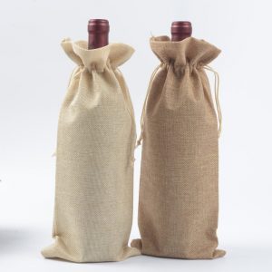 linen wine bottle bags
