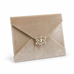 luxury hardcover velvet envelope invitation