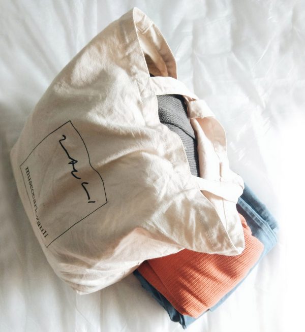 Cotton eco shoulder bag