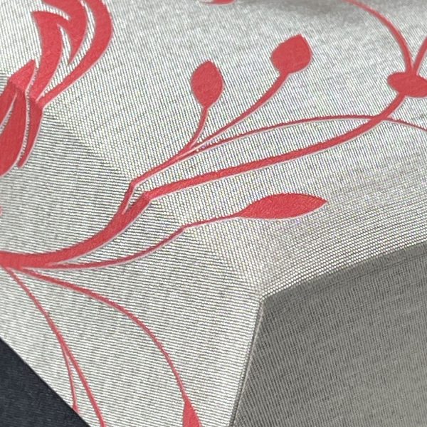 Custom printed silk for tissue box