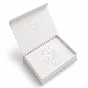 Monogram Debossed Magnet Box