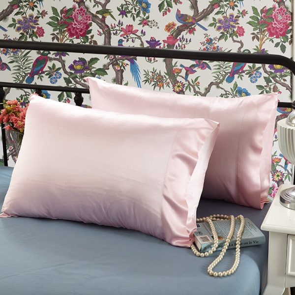 Pink Thai silk pillow