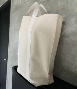 Example of similar cotton shopping bag style manufactured in our factory