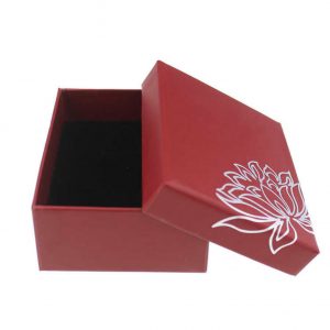 Red packaging box