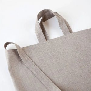 Linen tote bags