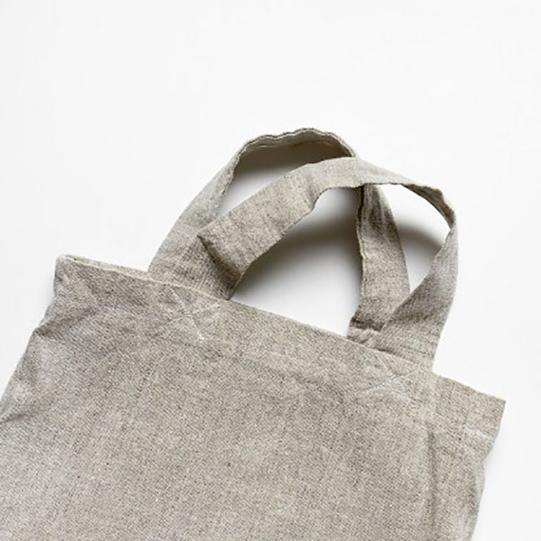 Grey Linen Eco Bag - PRESTIGE CREATIONS FACTORY | CUSTOM BAGS - CUSTOM ...