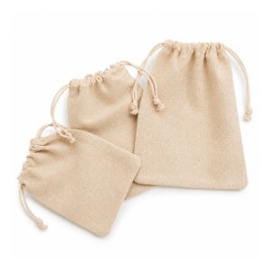 Soft Cotton Drawstring Gift Bags — Natural, Durable & Custom Branded