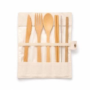 Zero Waste Cotton Cutlery Bag